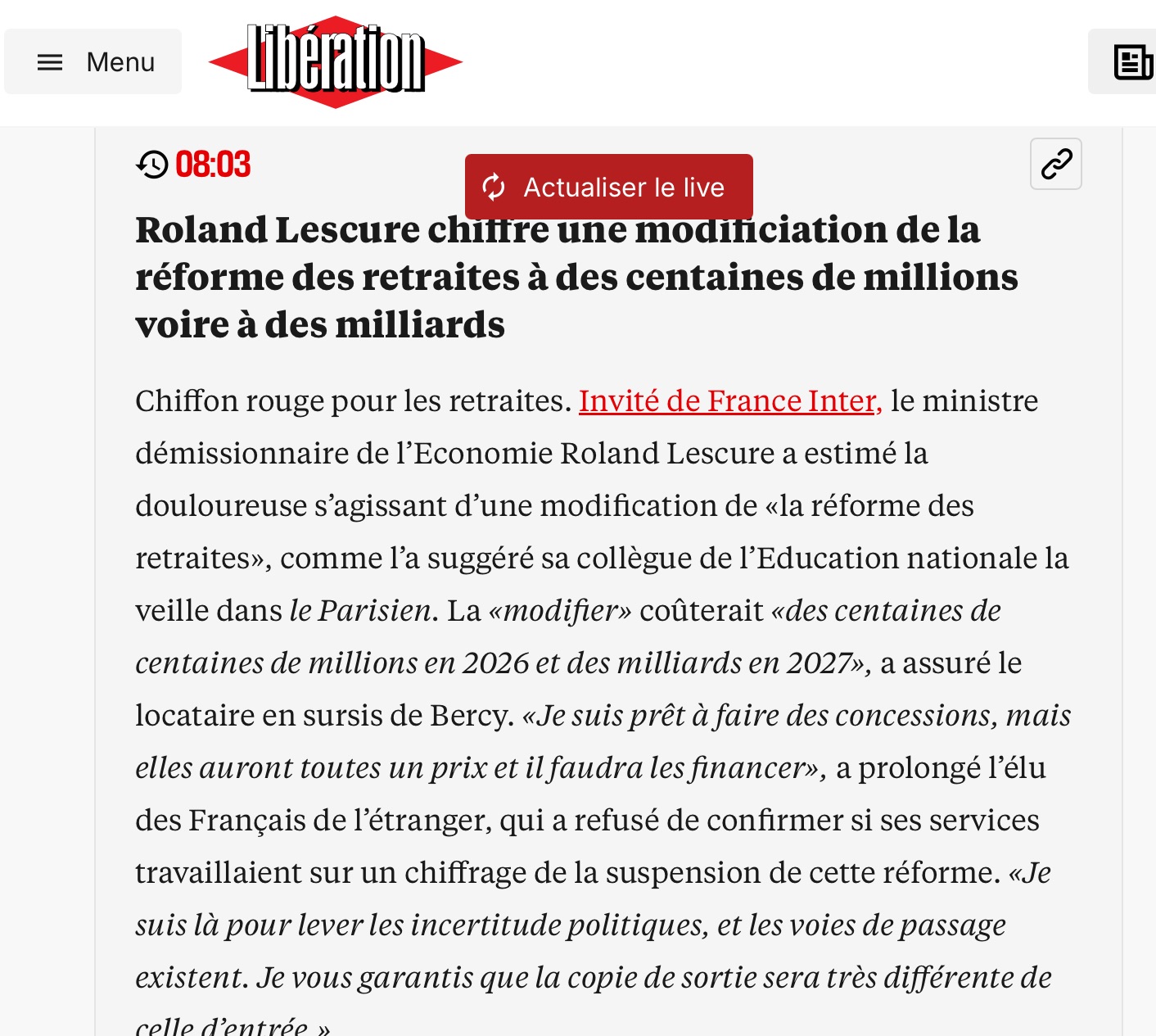 Changement de paradigmes, mouvement des blocs