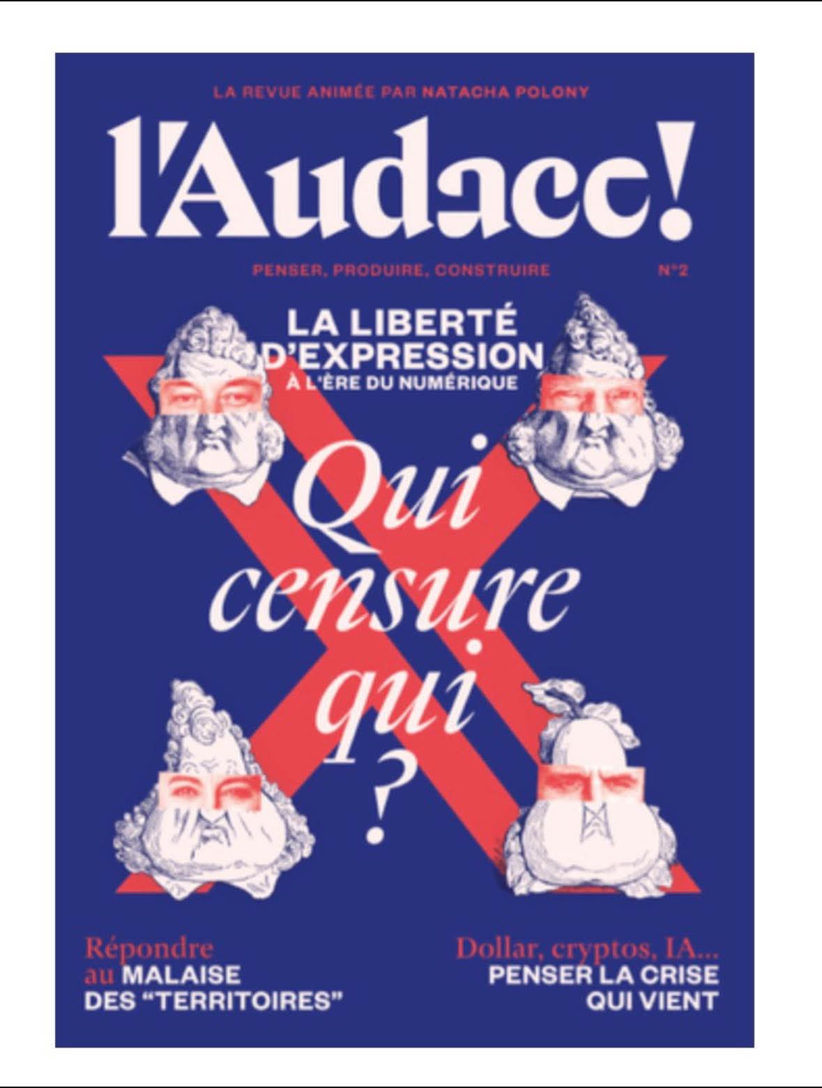 Une fierté : la revue l&rsquo;Audace !